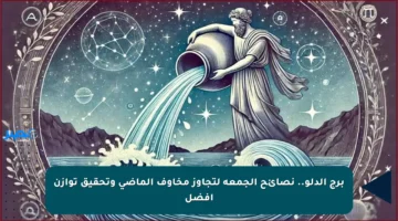 برج الدلو.. نصائح الجمعة لتجاوز مخاوف الماضي وتحقيق توازن أفضل